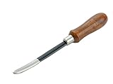FaithfullエンジニアHand Scraper 100 mm ( 4in )半分ラウンド