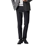 [オリヒカ] 裾上げ済み 洗えるストレッチスラックス 【防しわ ウォッシャブル ストレッチ ノータック】 メンズ Cグレー/ノータック(4HST24T51) W76