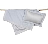 Barefoot Dreams Cuddle Nap to Go - Blue- Star by Barefoot Dreams [並行輸入品]