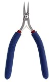 Tronex Model 745 Flat Nose Pliers, Short, Wide Jaw - Long, Ergonomic Handles by Tronex