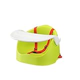 kishiya ベビーチェア　食事用　ベビーベース 　ベビーソファ 　トレイ付き　 3ヶ月～5歳　持ち運び便利だ (グリーン)