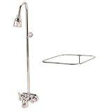 PROPLUS 194119 Adjustable Ceiling Support for Bathcock Style Add-On Shower by ProPlus