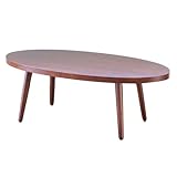 スパイス(SPICE) ウッディ オーバル テーブル L ブラウン CPT142BR