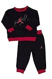 Air Jordan Flight Infant Boysツーピーススウェットパンツブラックサイズ12ヶ月