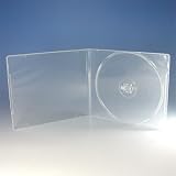 Mロック ＰＰマキシケース1枚収納 （7mm ）半透明 割れにくいPP素材 CD/BD/DVDケース FD1026 (FD1026y（フィルム有）５０枚)
