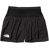 [ザノースフェイス] エンデュリストレイルベリーショート メンズ 撥水 ストレッチ 軽量 ランニング ブラック L