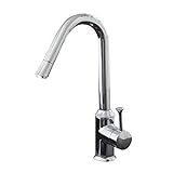 American Standard 4332.001.002 Pekoe Kitchen Faucet, Polished Chrome [並行輸入品]
