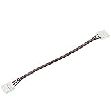 10 mm幅3ピンSolderlessコネクタワイヤ単一色のLEDストリップ