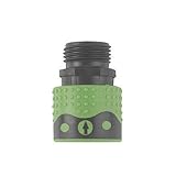 Green Thumb 39QCMGT Green Thumb Poly Quick Male Faucet Connector for Hose [並行輸入品]