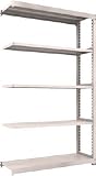ＴＲＵＳＣＯ　Ｍ３００Ｋｇ型中量棚１５００×４７１×Ｈ２４００連結　ネオグレ M3-8555BNG(ﾈｵｸﾞﾚｰ)
