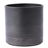 ホワイエ(Foyer) MC円柱ﾒﾀﾙecoﾎﾟｯﾄ皿付|鉄はｴｺ|DBK 3200030DBK