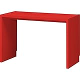 岩附(IWATSUKI) オーダーコンソール ラージ 幅135cm 奥行44.5cm 幅木よけ加工有り 日本製 シェルフィット shelfit レッド OC-70135DHRD