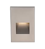 WAC Lighting WL-LED200F-RD-BN 277V Vertical Step Light with Red [並行輸入品]