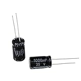電解コンデンサ 25V 1000μF 10x17mm 10個入り