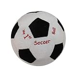 EXCLUSIVE ANIMAL ALLEY Plush – 6 " My FirstサッカーボールチャイムPlush – この6インチソフトMy First赤ちゃんにはサッカースポーツボールの最初の