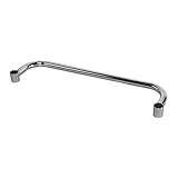 Akro-Mils AWPHDL24 24-Inch NSF Approved Industrial Grade Push Handle for Chrome Wire Shelf System, 2