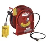 Lincoln Lubrication - 45' HD Reel w/ Duplex Outlet Box w/ GFCI (F) [並行輸入品]