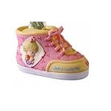 Jesus Loves Me Precious Moments Baby Girl Shoe Bank by Precious Moments [並行輸入品]