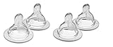 MAM Nipples Fast/Medium Flow Combo Pack, 2 x (4 nipples total) by MAM