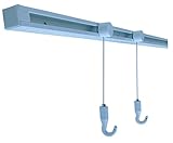 福井金属工芸 C-11型 オールホワイトセット ピクチャーレール 壁面用 100㎝ 3522-W