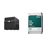 Synology NAS 4ベイ DiskStation DS423 & Synology HDD 16TB HAT3310-16Tx4台