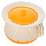 HOMOCONO 用トイレ トイレバケツ高齢者 簡易小便器 蓋付き尿瓶 ポータブルトイレ トイレ 旅行 こぼれ防止小便器ボトル 小便器女性用蓋 彼女 幼児のトイレトレーニングトイレ プラスチック