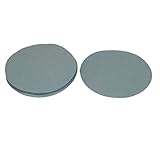 uxcell　サンディングディスクサンドペーパー　研磨布　アカ　円形　サンドペーパーシート　10個入り