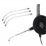 ト用一般クリアボイスチューブと互換性がありPlantronicsヘッドセッ,交換用アクセサリーP/N:29960-01、Encore HW510 HW510V HW520 HW520V、SupraPlus HW251N、HW261N(3パック)(L=93mm)