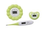 Olympia Set de 3 Thermomètres Blanc, Vert