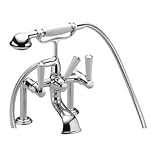 Dornbracht 25033370 – 06 two-holeバスミキサーwithスタンドフィートでPlatin