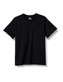 Hanes(ヘインズ) Tシャツ 軽量 UVカット デオドラント PERFECT WEIGHT クルーネックT TCG HM1-T104 メンズ ブラック M