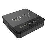 Xsdjasd ブラック M.2 ドッ ステーション タイプ C - SSD 外付けハードドライブ エンクロージャ、オフライン クローン デュプリケーターをサポート