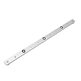 Flameer 高品質　マイターバー　レール　マイタースロット　テーブルソー　スライダー　ジグ　木工　アルミ　全2サイズ　シルバー - 450mm
