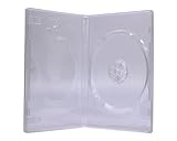 オーバルマルチメディア DVDケース 15mm厚1枚収納トールケース 3個 クリアG