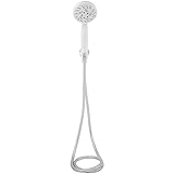 SimplyClean Handheld Shower Head Fixture - Entice, White - 5 Spray Settings [並行輸入品]