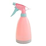 Zhaozheガーデニング スプレーボトル 水を注ぐ 園芸 霧吹き 家庭菜園 400ml (ピンク)