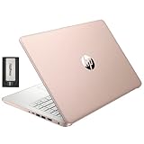 HP Stream 14インチ HD BrightView ノートパソコン Intel Celeron N4120 16GB RAM 416GB ストレージ (128GB eMMC + 288GB ドッキングステーションセット) Intel UHD Graphics 720p カメラ Wi-Fi 1年間 Office 365 Win 11 S ゴールド