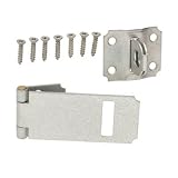 4 – 1 / 2 in。亜鉛メッキスチールadjustable-staple留め金ロック
