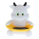 IPOTCH ベビーバス用　湯温度計　水温計　乳幼児　入浴用　お風呂用　浮型湯温計　全５種　　 - ホワイトカウ