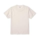 [ユナイテッドアスレ] Tシャツ 半袖 無地 メンズ レディース T-shirt 伸びない 透けない 衣装 5.6onz(オンス) 5001 (バニラホワイト, S)