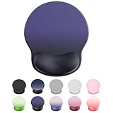 Laborio マウスパッド リストレスト 一体型マウスパッド 手首サポート 人間工学に基づいた (グラデーションピンクパープルセット)