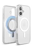 【elago】 iPhone 16 対応 ケース クリア MagSafe 対応 耐衝撃 ハイブリッド スマホケース 薄型 軽量 マグセーフ スマホカバー [ iPhone16 アイフォン 16 対応 携帯ケース ] iPhone 16 Case MagSafe HYBRID CASE マットクリア