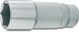 HAZET(ハゼット) ディープソケット 6角 880LG-11 二面幅:11×差込角:9.5×全長:54mm 1個