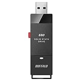 バッファロー SSD 外付け 1.0TB USB3.2 Gen1 読込速度430MB/秒iPhone 17 / 17 pro / PS5 / PS4 メーカー動作確認済 コンパクト 超小型 ブラック SSD-PUT1.0U3BC/N