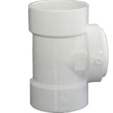 Genova Products 71330 Test Tee Pipe Fitting with Flush Plug, 3 by Genova