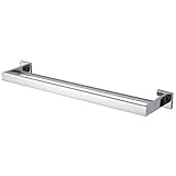 KES A2501 Bathroom Lavatory Double Towel Bar Wall Mount, Polished Stainless Steel [並行輸入品]