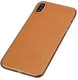 Plus Nao(プラスナオ) iPhoneXカバー iPhoneXケース iphone8 iPhone8plus iPhone10 シェル ケース カバー 半透明 apple アップル アイフォ 12ProMax オレンジ