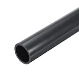uxcell 塩ビパイプ エンビパイプ 硬質PVC 31.6mm内径 38mm外径 30cm長さ ディープグレー 耐衝撃性 水管 水道管 工芸品 ケーブルスリーブ用