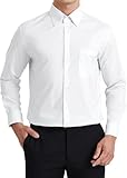 [Enlision] ワイシャツ メンズ 長袖 シャツ ビジネス: 白 カッターシャツ ボタンダウン 綿 yシャツ 大きいサイズ 結婚式