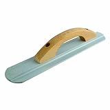 Bon 12-199 15-1/2-Inch by 3-1/8-Inch Aluminum Round End Hand Float, Wood Handle [並行輸入品]